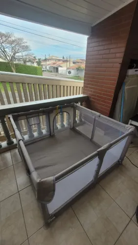Chiqueirinho e cadeira portátil
