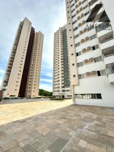 Pantanal I - apartamento com 98m² para locação com 2 quartos, sendo uma suíte em Jd aclima