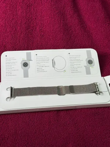 Pulseira Apple Watch estilo milanês