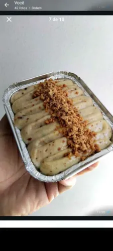 Tortinha salgada,e bolo gelado na marmitinha para revenda ou consumo próprio