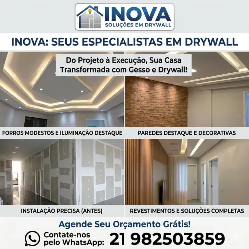 Gesso e Drywall