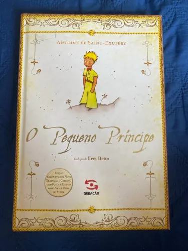 Livro O Pequeno Príncipe de capa dura
