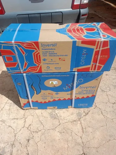 Ar condicionado inverter instalado