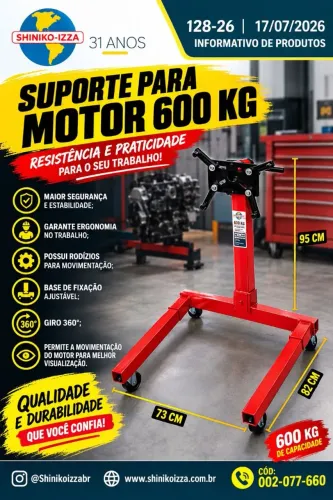 Suporte para motor 600kg