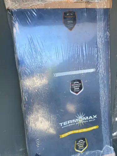 Placa aquecimento solar 2 x 1 nova 