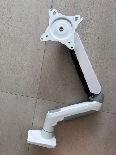 Suporte articulado monitor branco