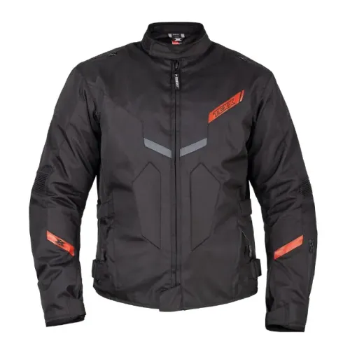 Jaqueta Texx New Strike V3 - Masculina - Preto/Vermelho - somos loja, parcelamos