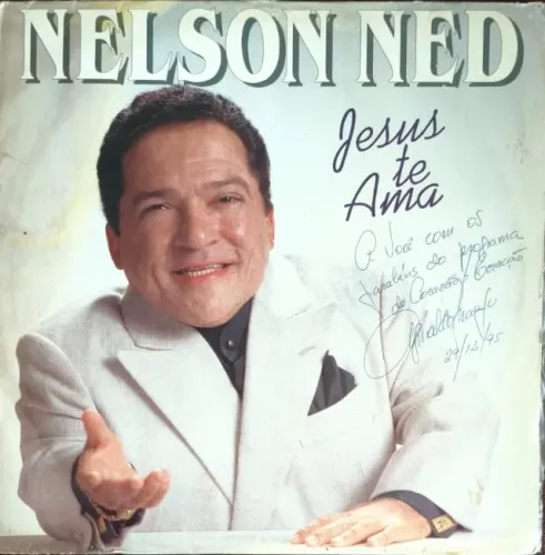 Lp Disco de Vinil Gospel Evangélico Nelson Ned - Jesus Te Ama