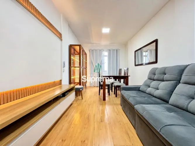 APARTAMENTO NO CENTRO, 2 DORMITORIOS, MOBILIADO