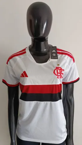 Camisa II do Flamengo versão torcedor feminina 26/27