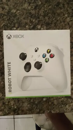 CONTROLE XBOX SÉRIES SEMI NOVO ROBOT WHITE ORIGINAL