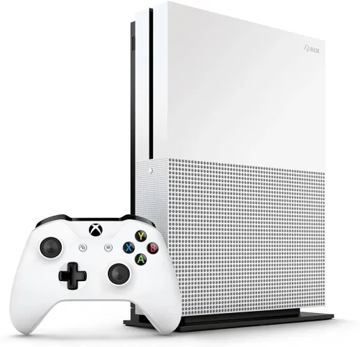 Xbox One S 500gb original, com 1 controle e 3 jogos mídia física