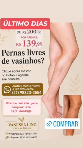 SECAGEM DE VASINHOS ( microvasinhos)