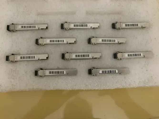 Lote com 10 Unidades - Transceptores Cisco DS-SFP-FC4G-SW (4 Gbps Fibre Channel)