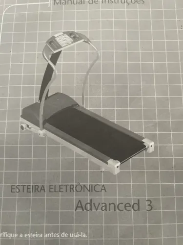Esteira eletrônica advaced 3 Athletic