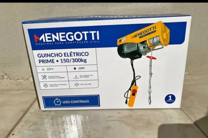 Guincho elétrico menegoti