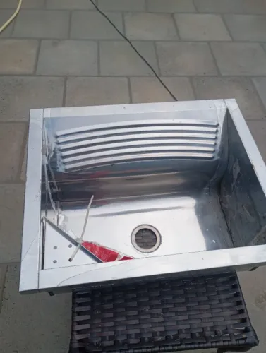 Tanque Inox Franke Prática 35L Grande Novo Sem Uso
