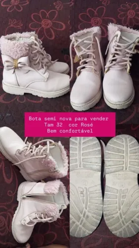 Bota infantil 