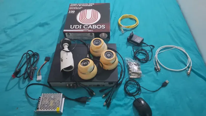 Kit Câmeras e DVR Completo