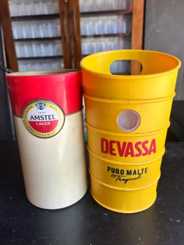 Porta-garrafa AMSTEL e DEVASSA 600ml Original
