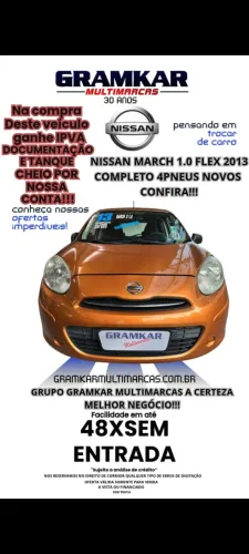 Nissan March 1.0 16V Flex Fuel 5P 2013