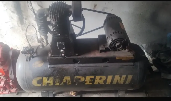 Compressor funcionando perfeitamente para seu trabalho