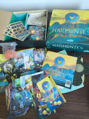 Loja Mundo - Harmonies Libellud jogo de tabuleiro e cartas por Johan Benvenuto NOVO