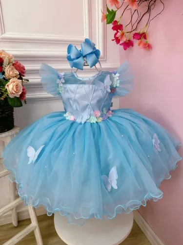 Vestido Jardim encantado infantil