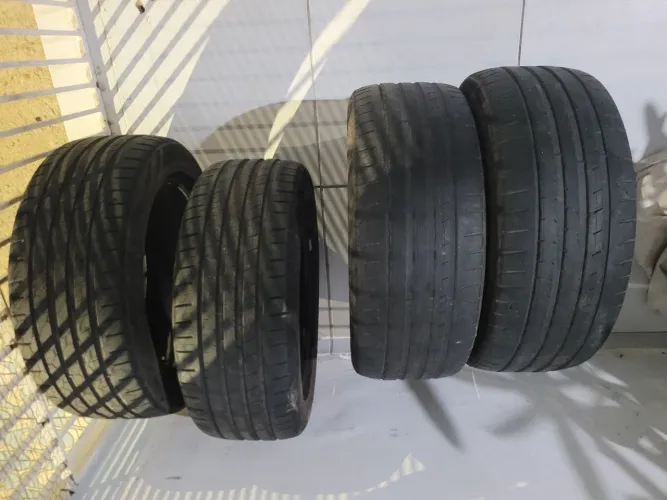 4 pneus aro 15/195/50. 