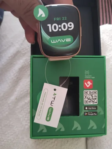 Vendo relógio smartwatch twe wave