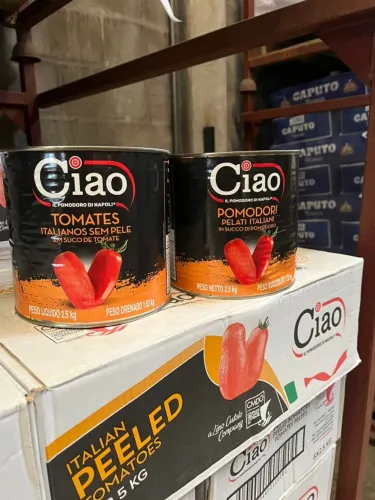 Molho De Tomate Pelati Ciao Pizza 2,5kg Lata
