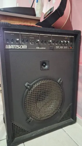 Caixa Amplificada Multiuso Ciclotron Wattsom Pop Line 300 - Conservada / Pouco Uso