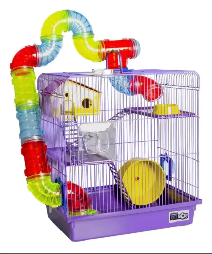 Gaiola 3 andares para hamster