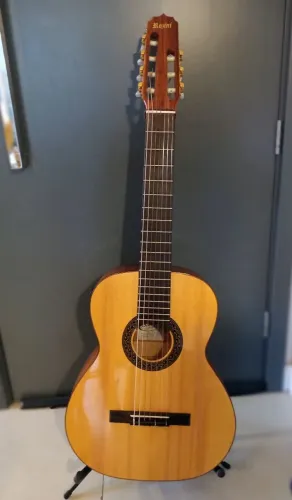 Violão de nylon 7 cordas Rozini com captador - 2007, original