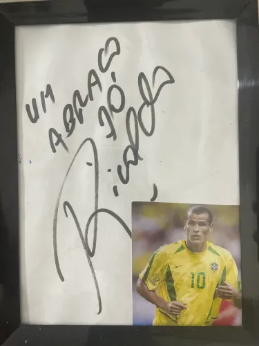 Autógrafo Rivaldo 