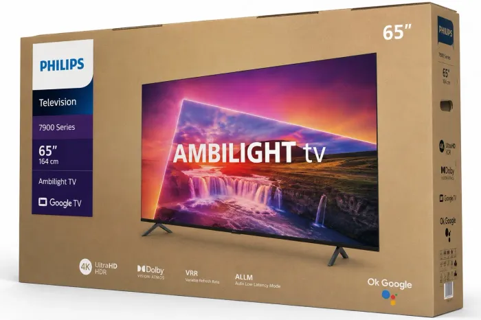 PHILIPS, Smart TV, Ambilight 65" 4K