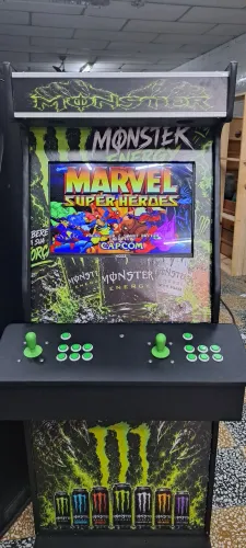 Fliperama arcade.