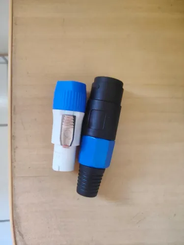 Conector macho spekon de 3 vias+ fêmea de 4 vias