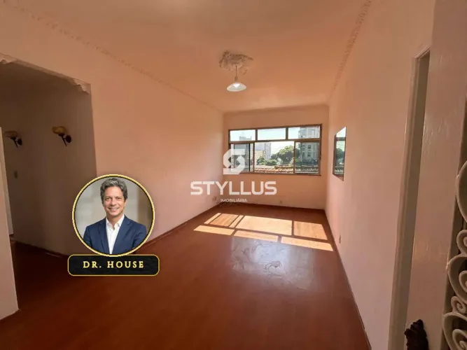 Apartamento Espaçoso com 3 Quartos e 2 Banheiros no Méier - Sol da Manhã/Tarde! M77K