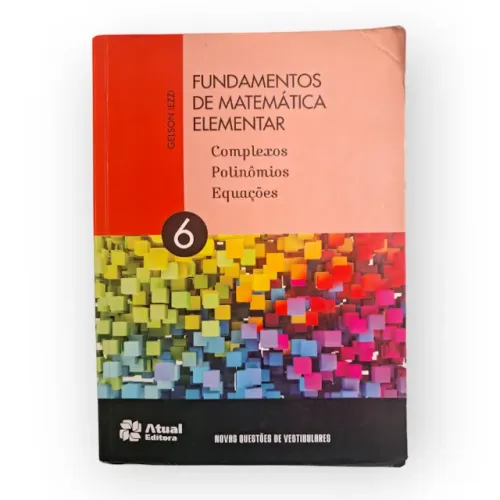 Livro Fundamentos de Matemática Elementar Vol 6 Gelson Iezzi
