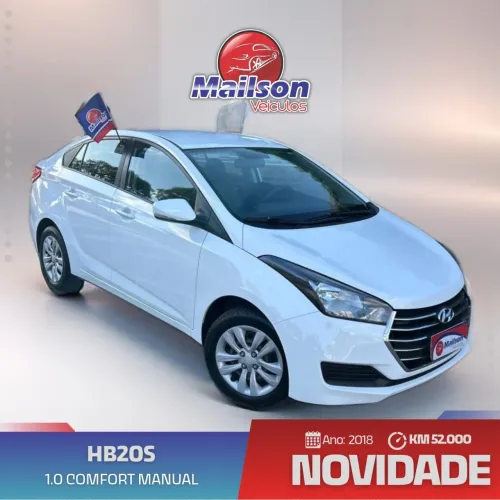 Hyundai HB20S C.plus/c.style1.0 Flex 12V Mec. 4P 2018