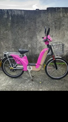 ? Vende-se Bicicleta Elétrica Souza Bike Pink!