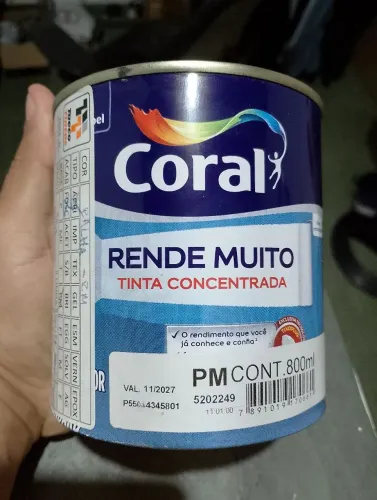 Tinta para parede Rende Muito cor PALHA 800ml