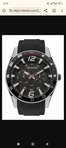 Relógio Technos Masculino pulseira silicone 
