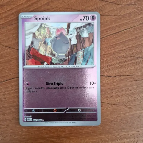 Carta Pokemon Spoink