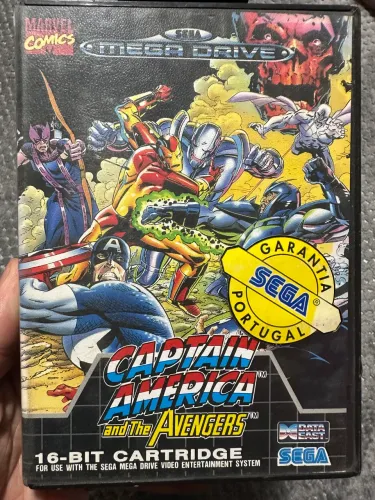 Capitão América mega Drive