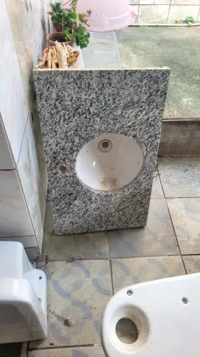 Lavabo com Cuba