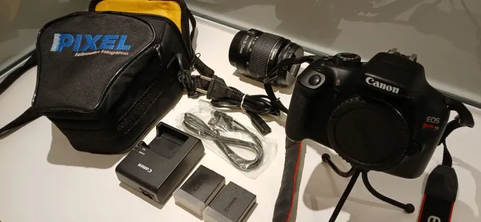 Canon EOS Rebel T6 + kit completo