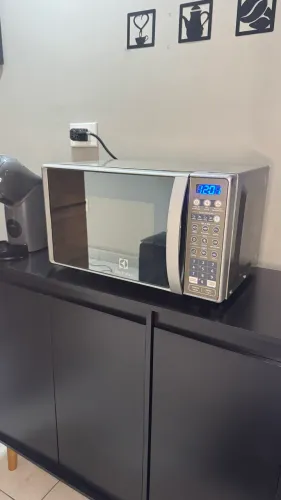 Microondas Inox Espelhado 127 Volts - Entregamos 