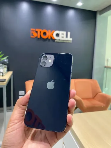 IPhone 12 64GB Preto Seminovo Garantia de 90 dias pela loja 